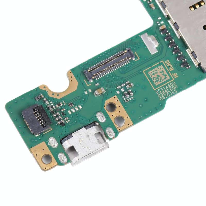 For Lenovo Tab M10 HD TB-X505 Original Charging Port Board With SIM Card Holder Socket