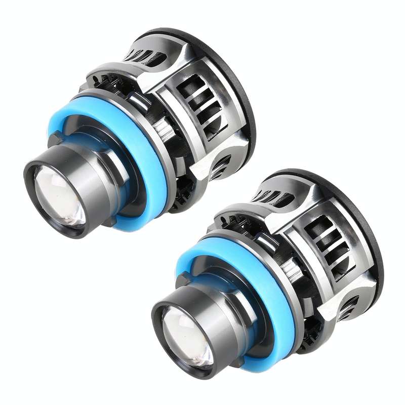1 Pair H11 27W / DC12V Car Aluminum Alloy LED Headlight (Blue Light)