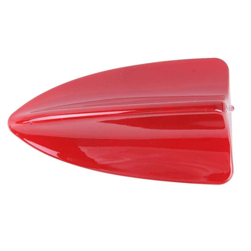A-881 Shark Fin Car Dome Antenna Decoration(Red)