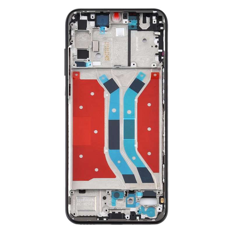 Original Middle Frame Bezel Plate for Huawei Y8p / P Smart S(Black)