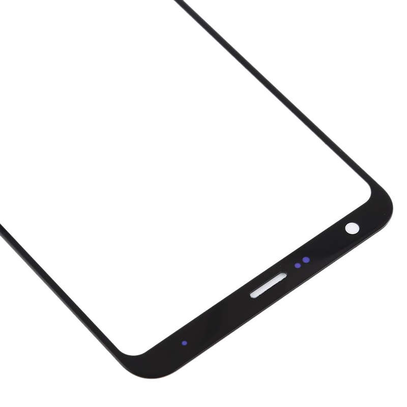 Front Screen Outer Glass Lens for LG Stylo 4 /  Q710 / Q710MS / Q710CS (Black)