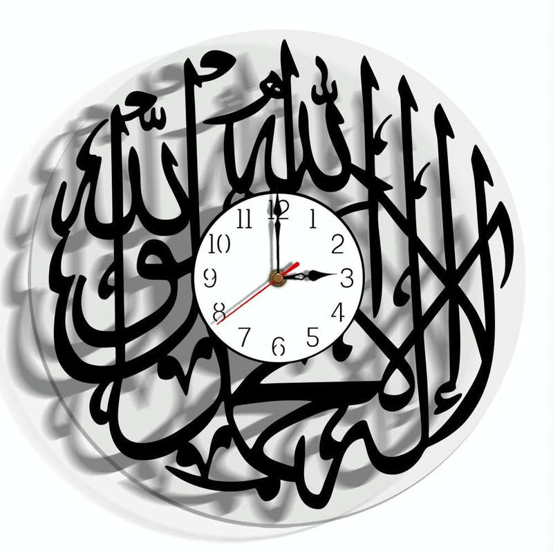 TM028 Acrylic Mute Art Watch Home Decoration Wall Clock(Number)