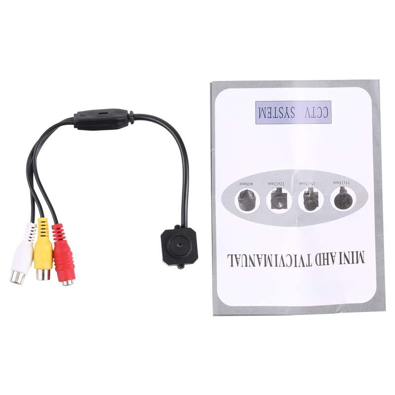 1/4 CMOS Color 380TVL Mini Camera, Mini Pin Hole Lens Camera