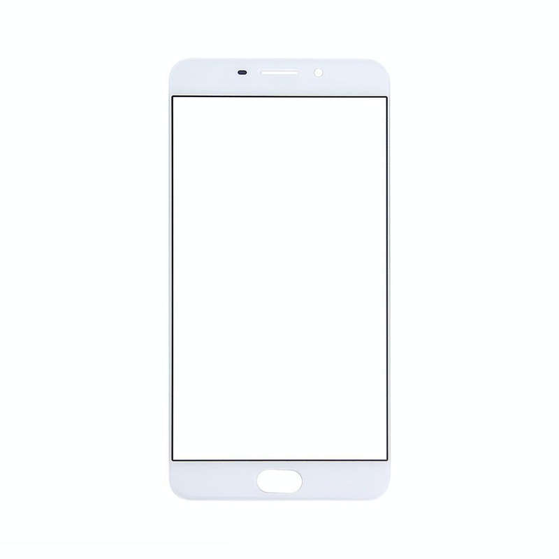 For OPPO R9 / F1 Plus Front Screen Outer Glass Lens (White)
