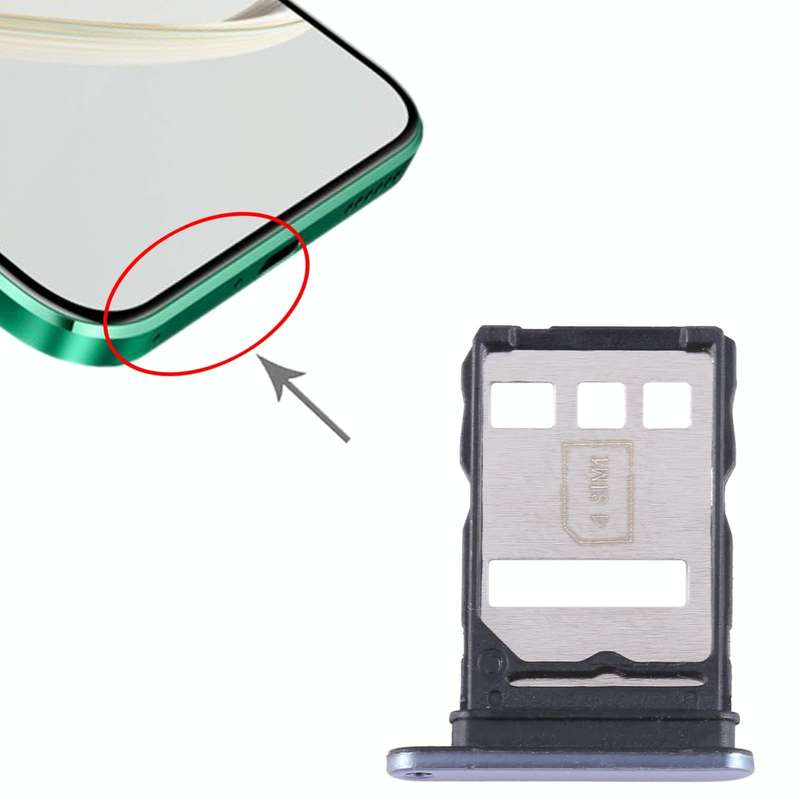 For Huawei nova 10Z SIM Card Tray (Silver)