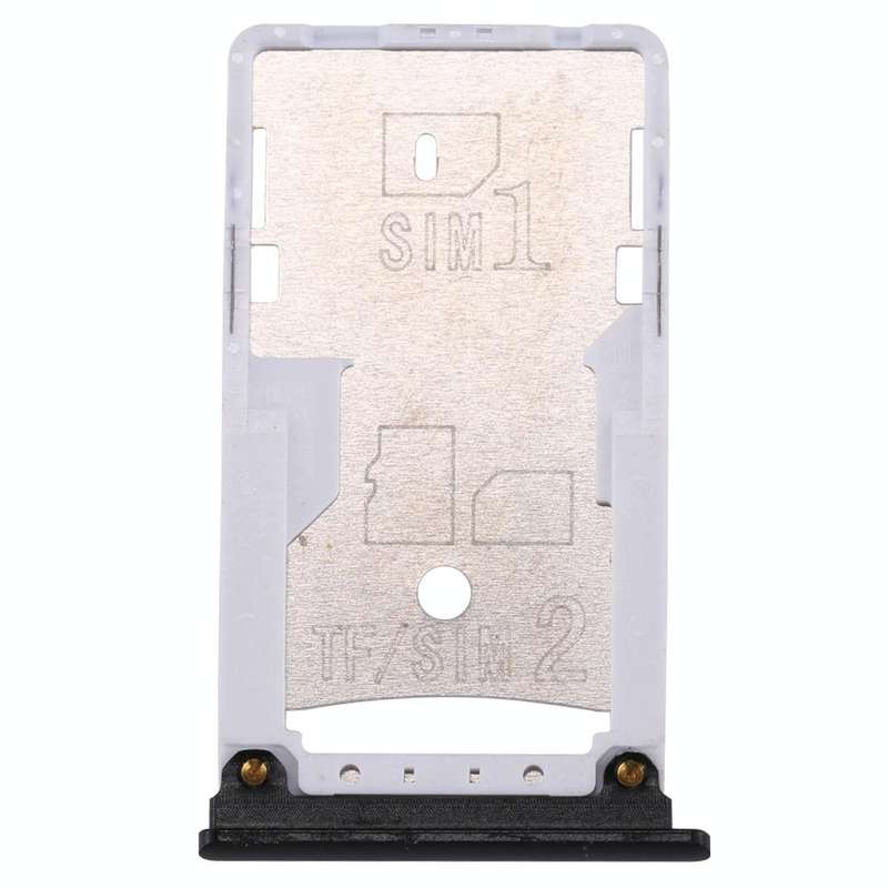 For Xiaomi Mi Max 2 SIM & SIM / TF Card Tray(Black)