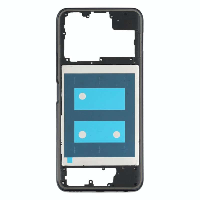 For Vivo Y70s Middle Frame Bezel Plate(Black)