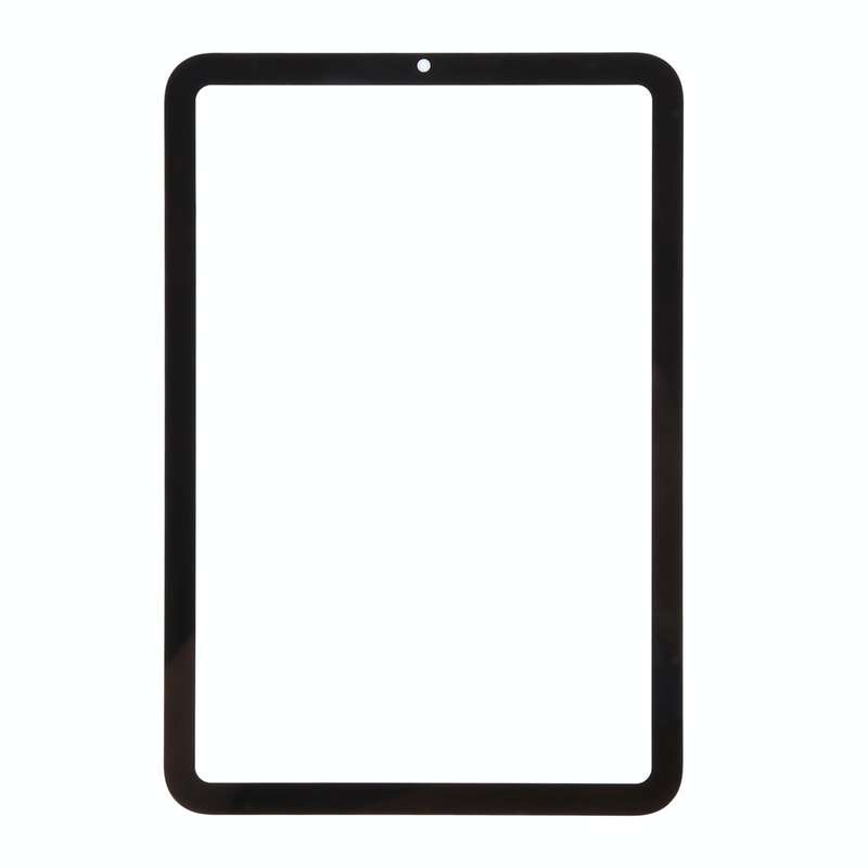 For iPad mini 6 Front Screen Outer Glass Lens with OCA Optically Clear Adhesive(Black)