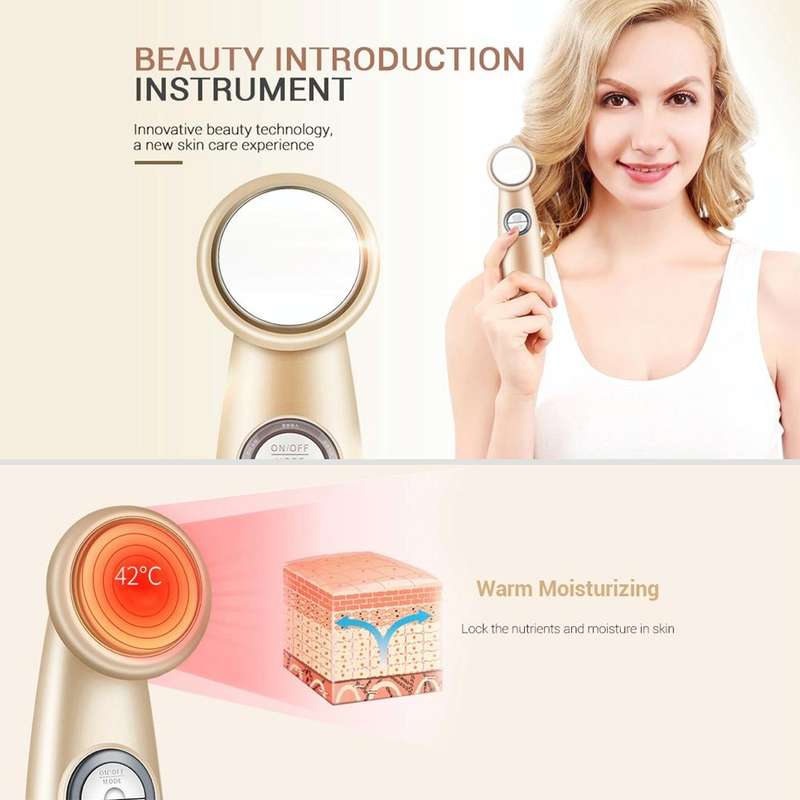 K-SKIN KD9930 Facial Thermostat Beauty Introduction Instrument Beauty Device Face Cleansing Massa...