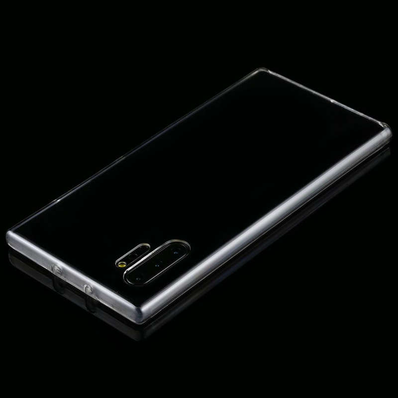 For Samsung Galaxy Note10 Plus PC+TPU Ultra-Thin Double-Sided All-Inclusive Transparent Mobile Ph...