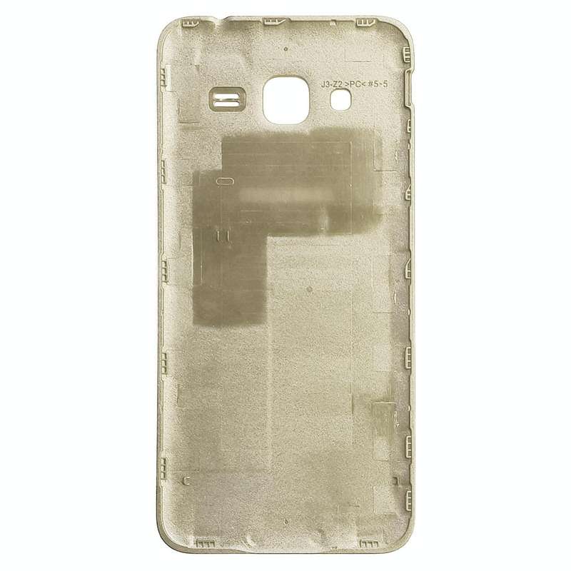For Galaxy J3 (2016) / J320FN / J320F / J320G / J320M / J320A / J320V / J320P Back Cover (Gold)