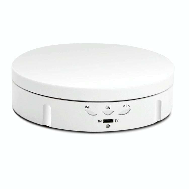 14.6cm USB Electric Rotating Turntable Display Stand Video Shooting Props Turntable for Photograp...