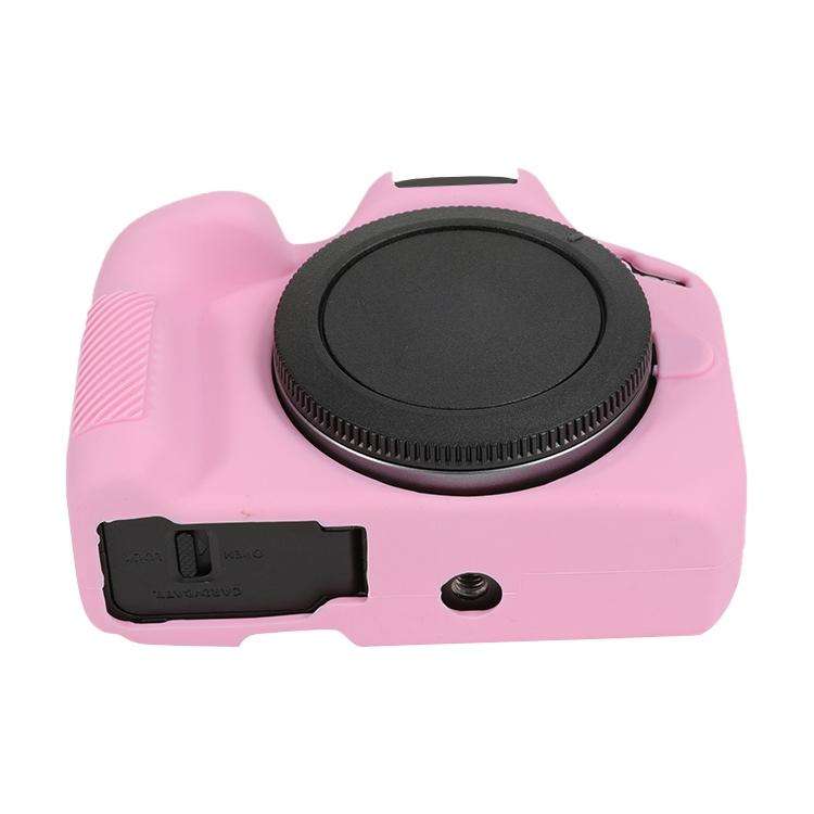 For Canon EOS R50 Soft Silicone Protective Case(Pink)