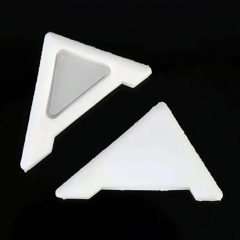Universal Car Body Silicone Anti-collision Sticker Door corner Protector(White)