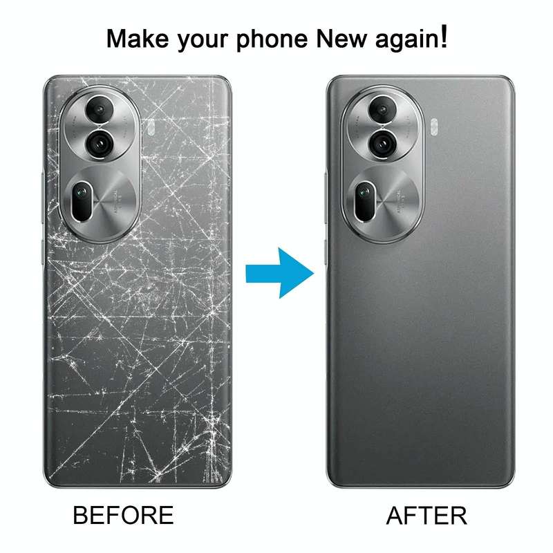 For OPPO Reno11 Pro 5G Original Battery Back Cover with Camera Lens Cover(Grey)