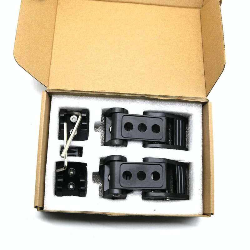 2 PCS Car Three Holes Hood Latch Locking Catch Buckle Engine Cover for Jeep Wrangler JK 2007-2017