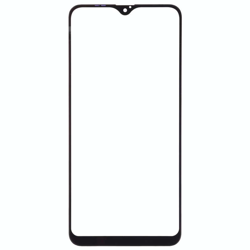 For Samsung Galaxy A10 10pcs Front Screen Outer Glass Lens (Black)