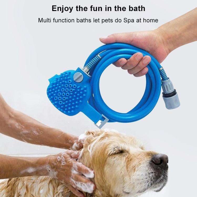 Pet Shower Nozzle Massage Shower (Blue)