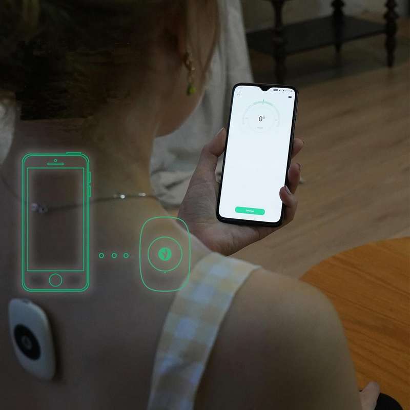 Smart Sensor Student Standing Sitting Posture Orthosis