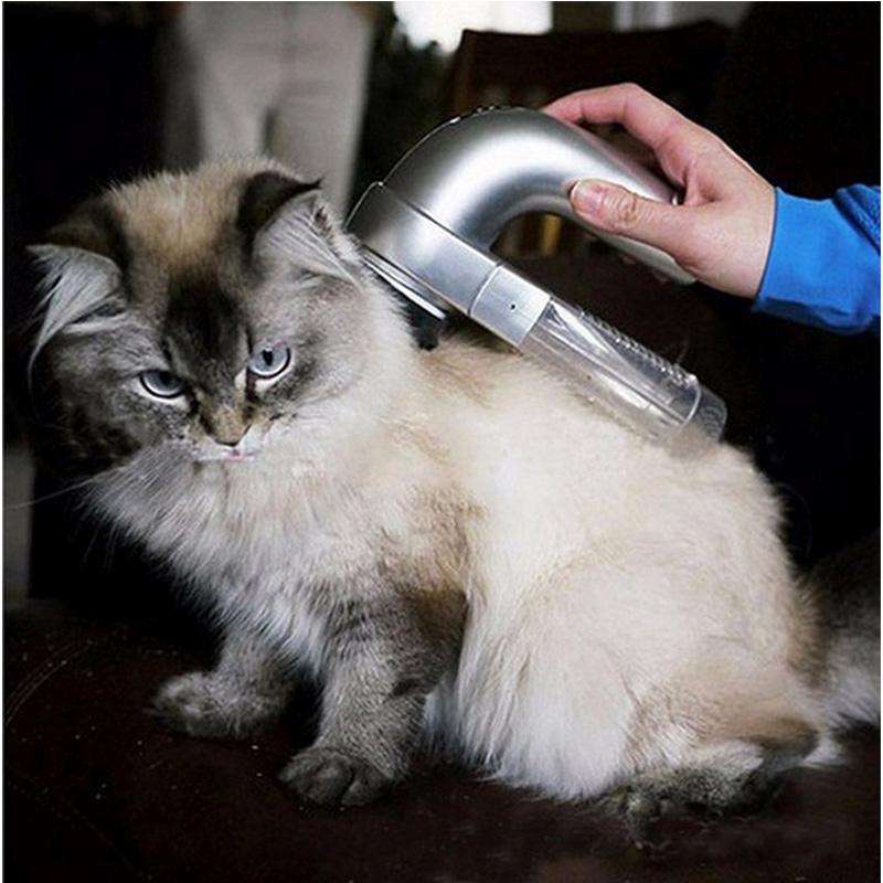 Portable Electric Pet Hair Suction Device Clipper Diagnostic-tool Grooming Pet Brush Comb Removal...