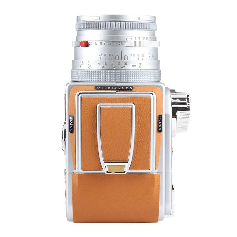 For Hasselblad 503CW Non-Working Fake Dummy Camera Model Photo Studio Props(Brown Silver)