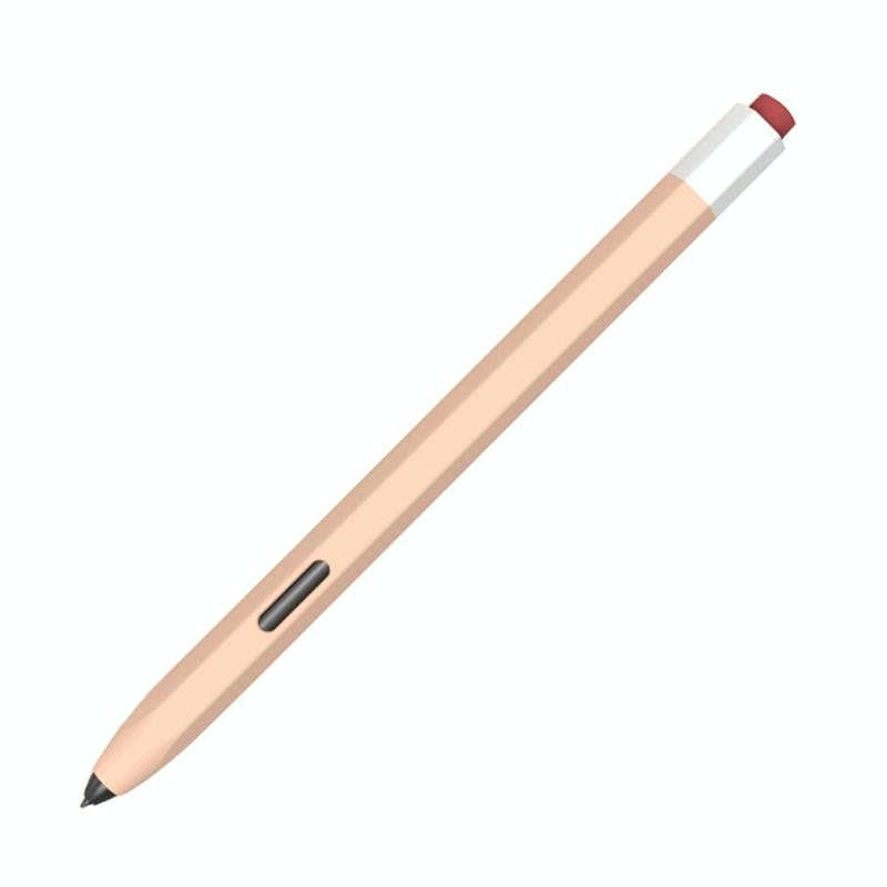 For Samsung Galaxy Tab S6 Lite P610/P615 LOVE MEI Soft Silicone Stylus Pen Protective Case(Pink)