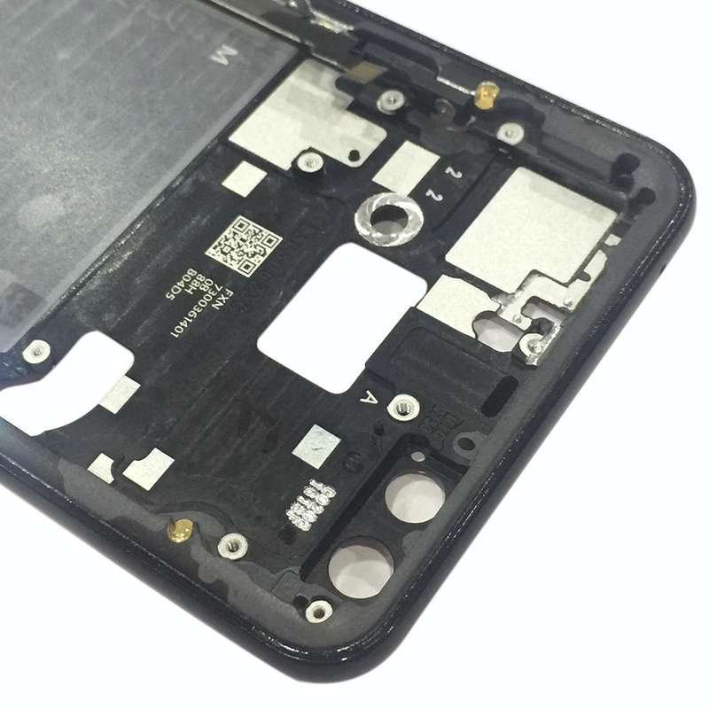 Middle Frame Bezel Plate for Google Pixel 3(Black)