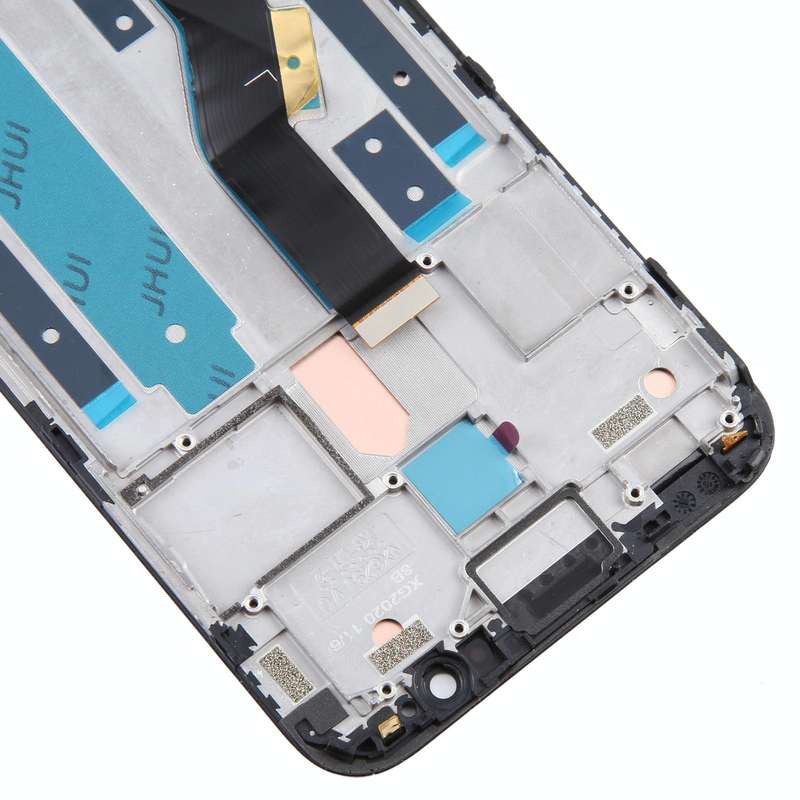 For ZTE Nubia Red Magic 3s LCD Screen Digitizer Full Assembly with Frame (Black)