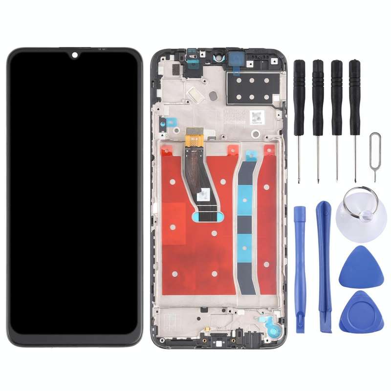 OEM LCD Screen for Huawei Enjoy 20 5G Digitizer Full Assembly with Frame(Black)
