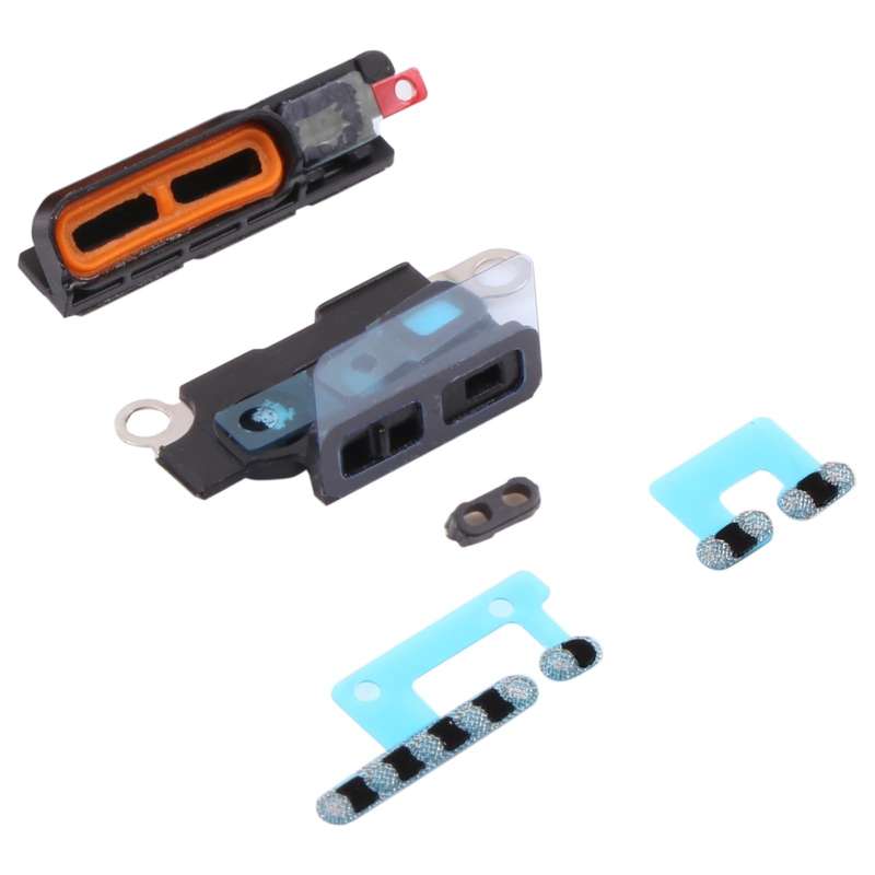 10 PCS Speaker Dustproof Mesh with Frame for iPhone 12 Pro Max(Grey)