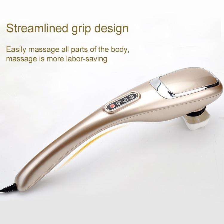 Rechargeable Dolphin Massager Electric Cervical Massage Stick A15 Charging, Plug Type:EU Plug