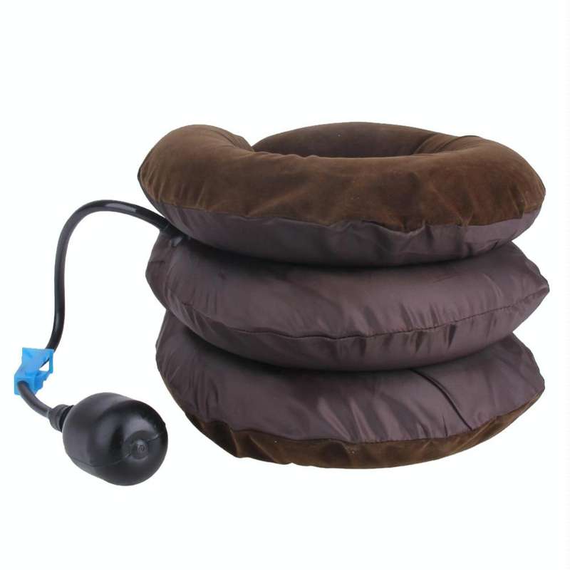Inflatable Air Cervical Neck Traction Device Soft Head Back Shoulder Neck Ache Massager Headache ...