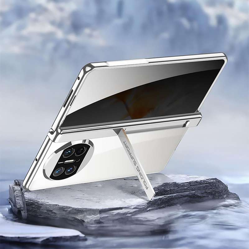For Huawei Mate X3 GKK Integrated Folding Phantom Privacy Phone Case(Black)