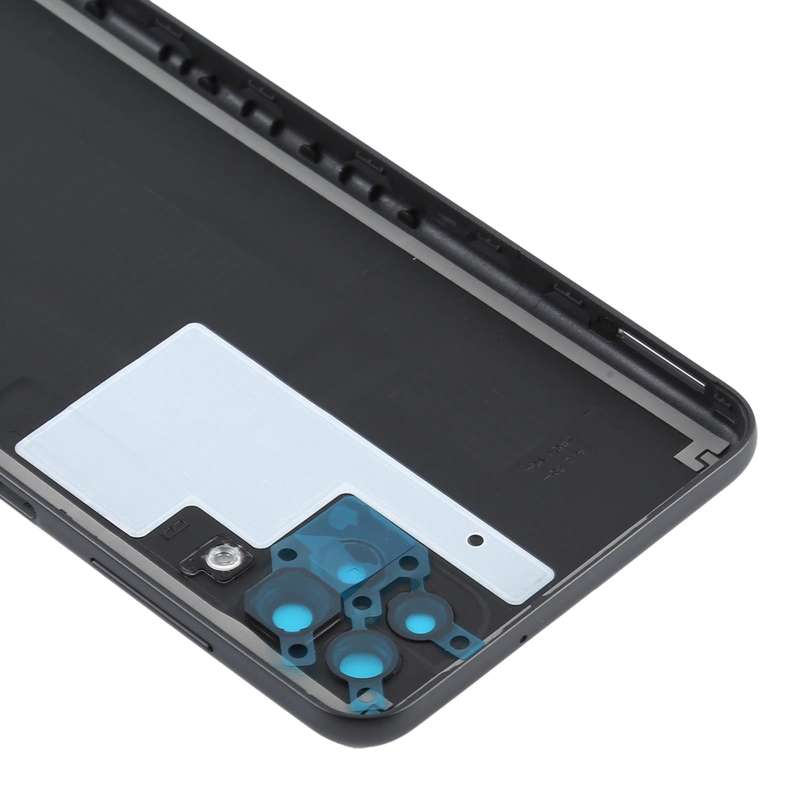 For Samsung Galaxy A12 Battery Back Cover (Black)