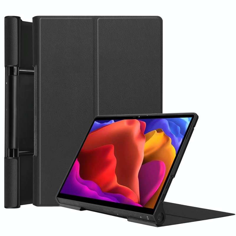 For Lenovo Yoga Pad Pro 13 inch YF K606F Custer Texture Horizontal Flip PU Leather Case with Hold...