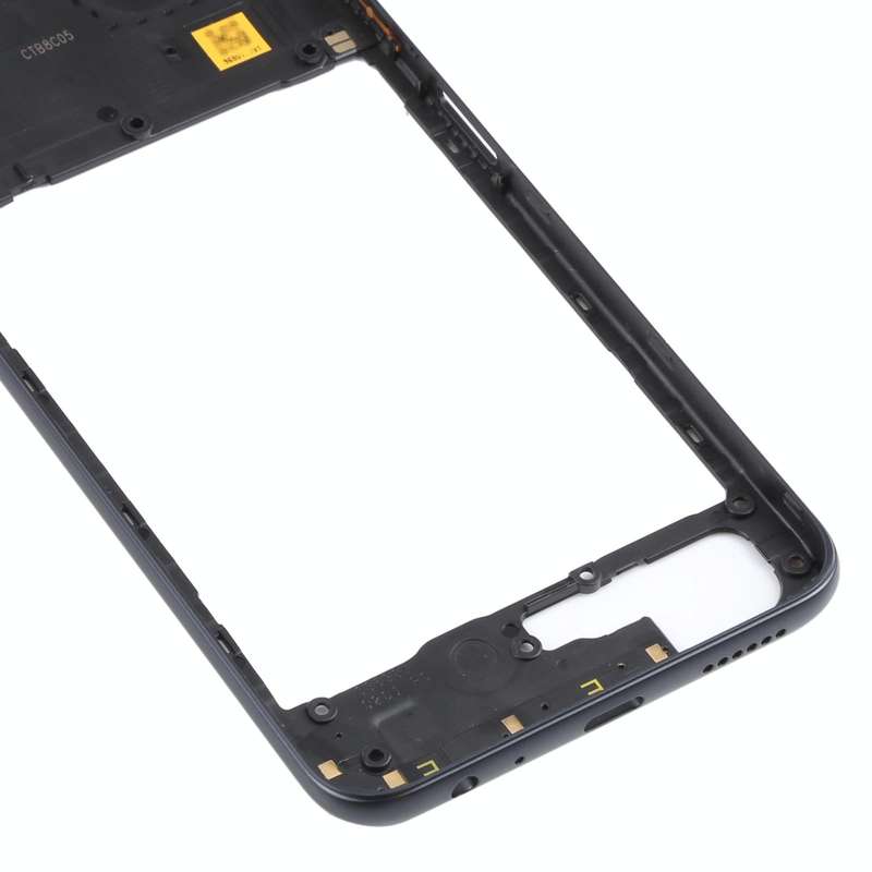 For Samsung Galaxy A22 5G Middle Frame Bezel Plate (Black)