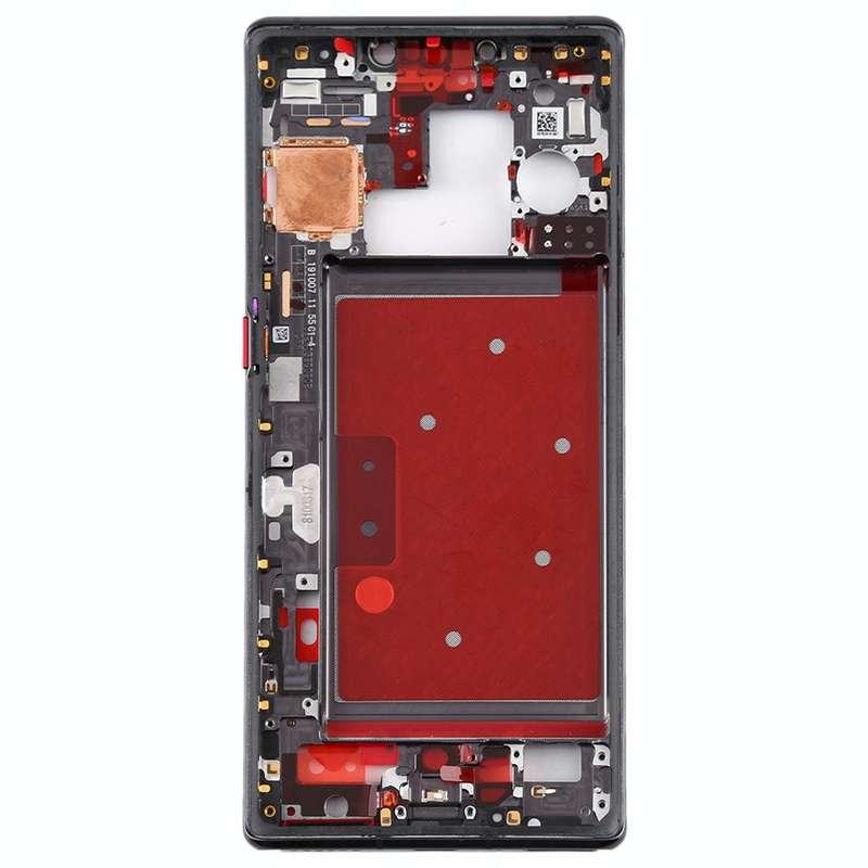 Original Middle Frame Bezel Plate for Huawei Mate 30 Pro(Black)