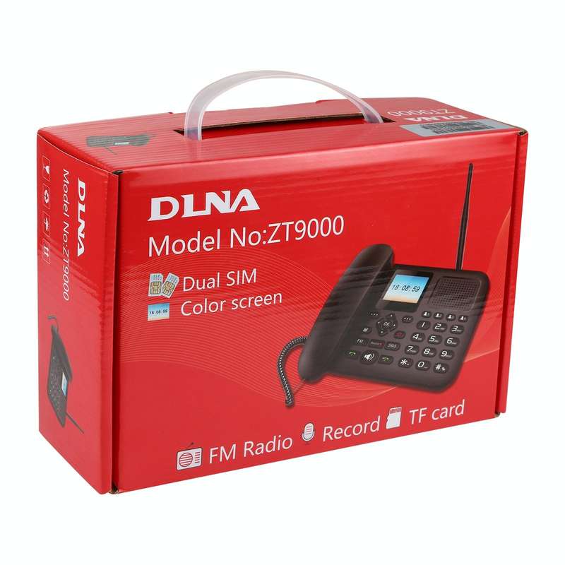 ZT9000 2.4 inch TFT Screen Fixed Wireless GSM Business Phone, Quad band: GSM 850/900/1800/1900Mhz...