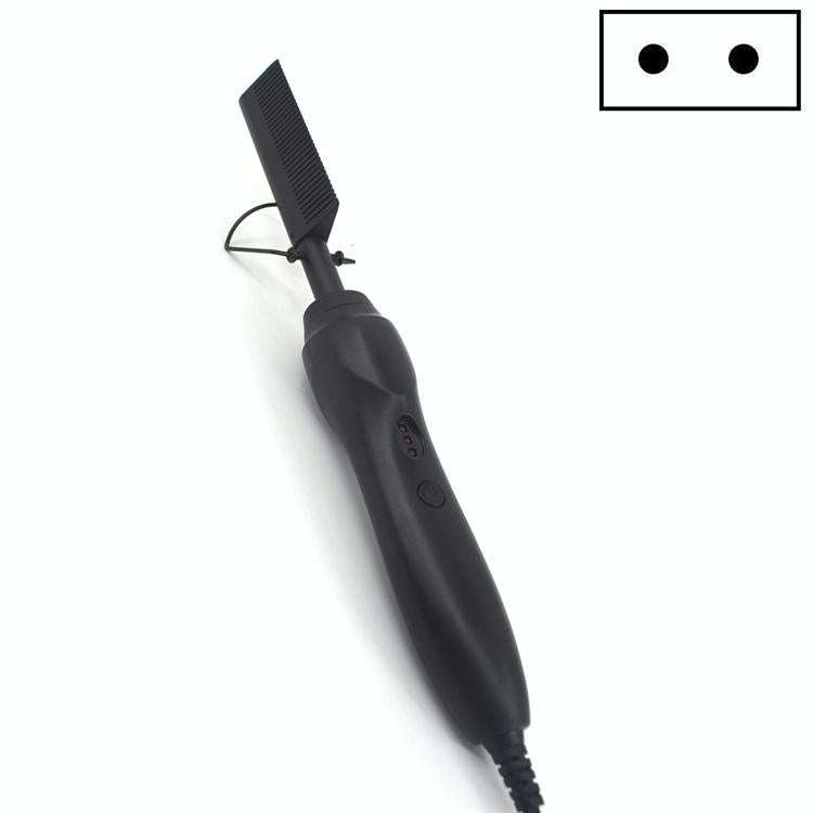 Multifunctional Comb Dry And Wet Dual-Use Curly Hair Straightening Stick Electric Perm Comb EU Pl...