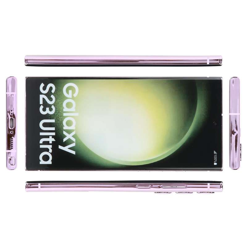 For Samsung Galaxy S23 Ultra 5G Color Screen Non-Working Fake Dummy Display Model(Lavender Purple)