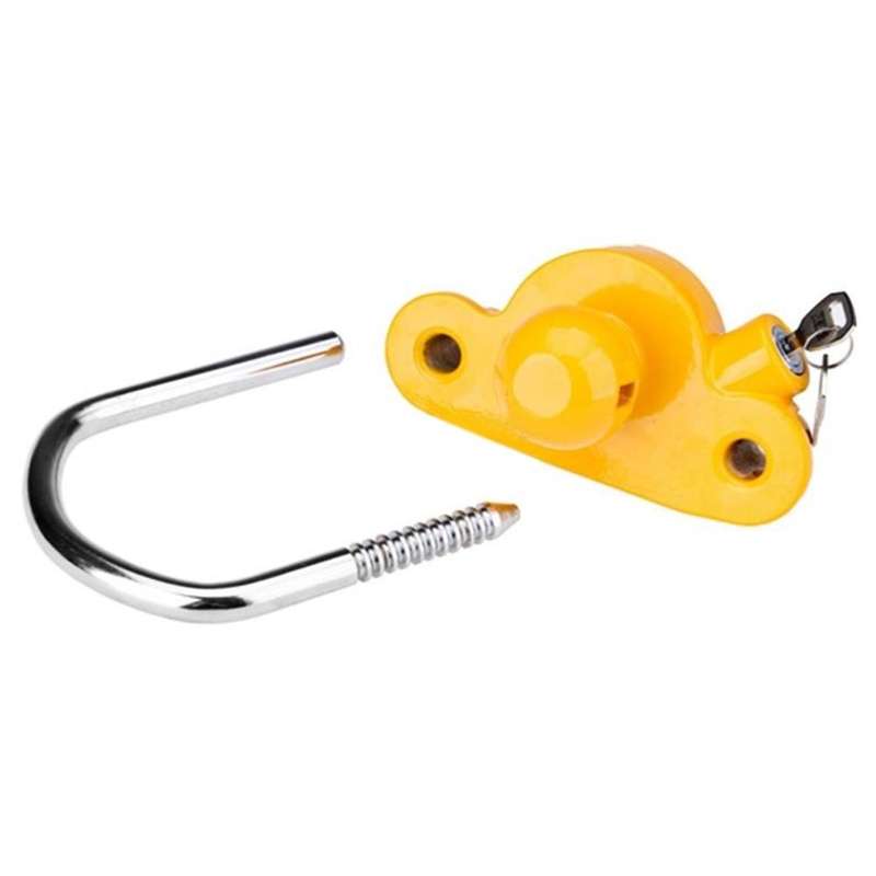 Universal Trailer Ball Hitch Coupler Lock Adjustable Trailer U Shape Coupling Lock, Random Color ...