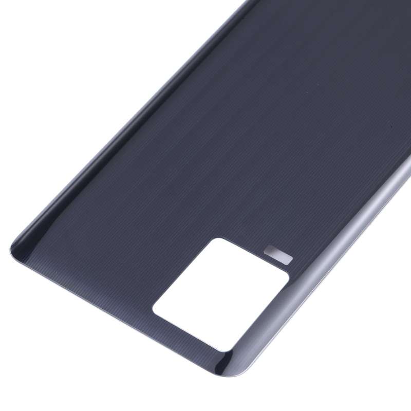 For vivo iQOO 7 V2049A I2009 Glass Battery Back Cover (Black)