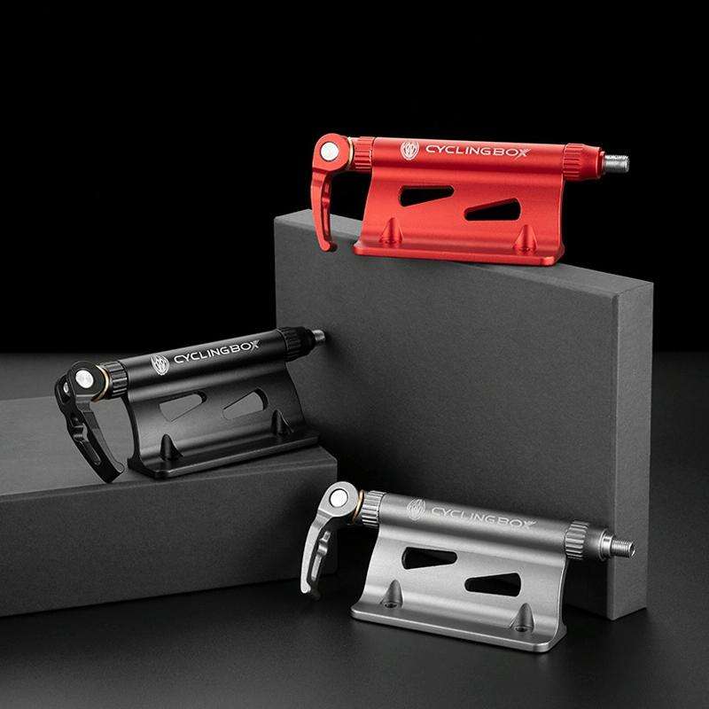 CYCLINGBOX BG-0171 Bike Aluminum Portable Quick-Removal Front Fork Fixed Frame Rear Hanging Frame...