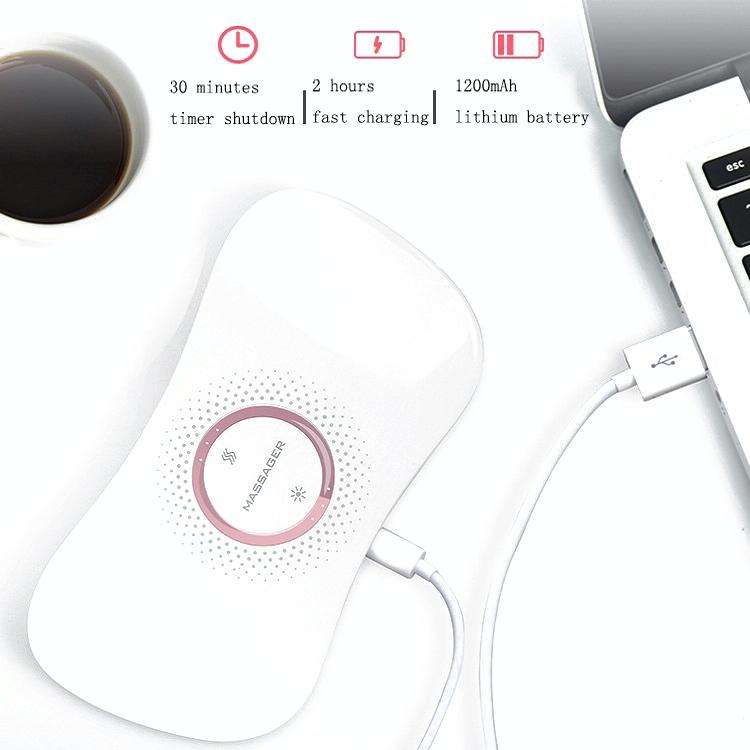 Electric Heating Uterus Warming Belt, Specification: English(White)