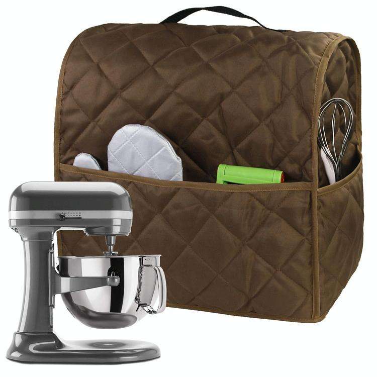 For KitchenAid 4.5QT Mixer Machine Dust Cover Waterproof Storage Bag 36 x 23 x 36cm(Purple)