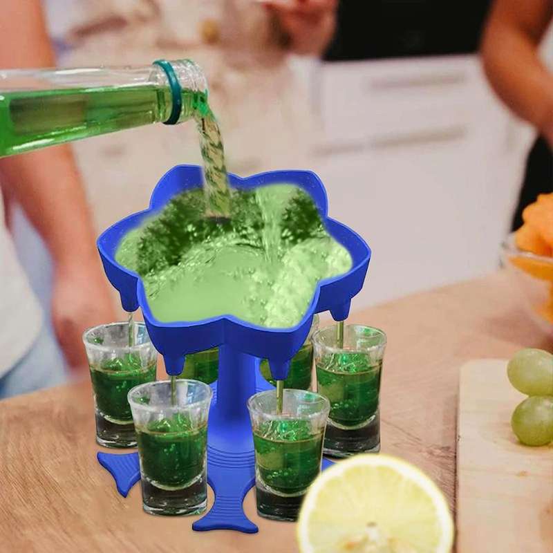 35ml Bar Party Acrylic Colorful Cup Mini Liquor Glass, Color: Blue