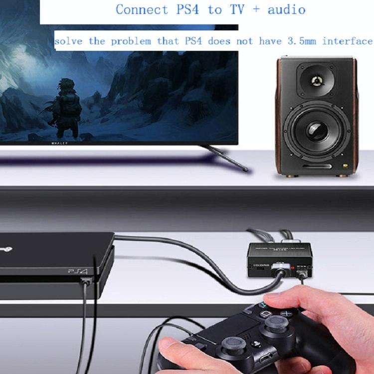 HDMI TO HDMI+AUDIO Audio Separator(Black)