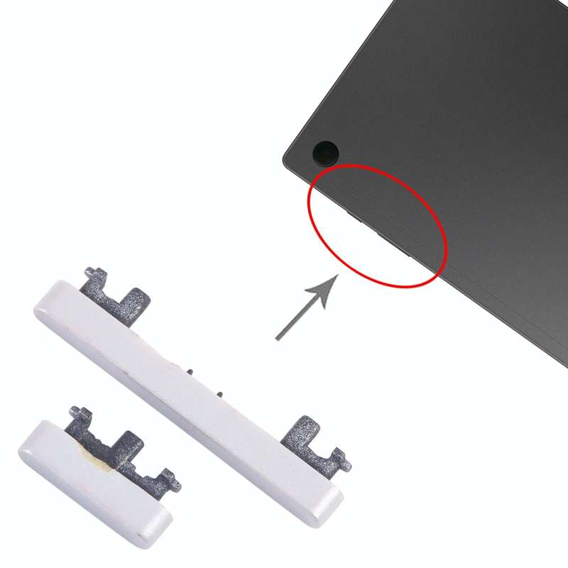 For Samsung Galaxy Tab A8 10.5 2021 SM-X200/X205 Original Power Button + Volume Control Button (W...