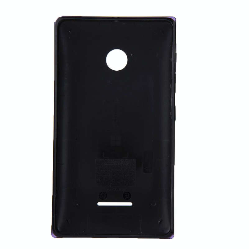 Solid Color Battery Back Cover for Microsoft Lumia 532(Black)