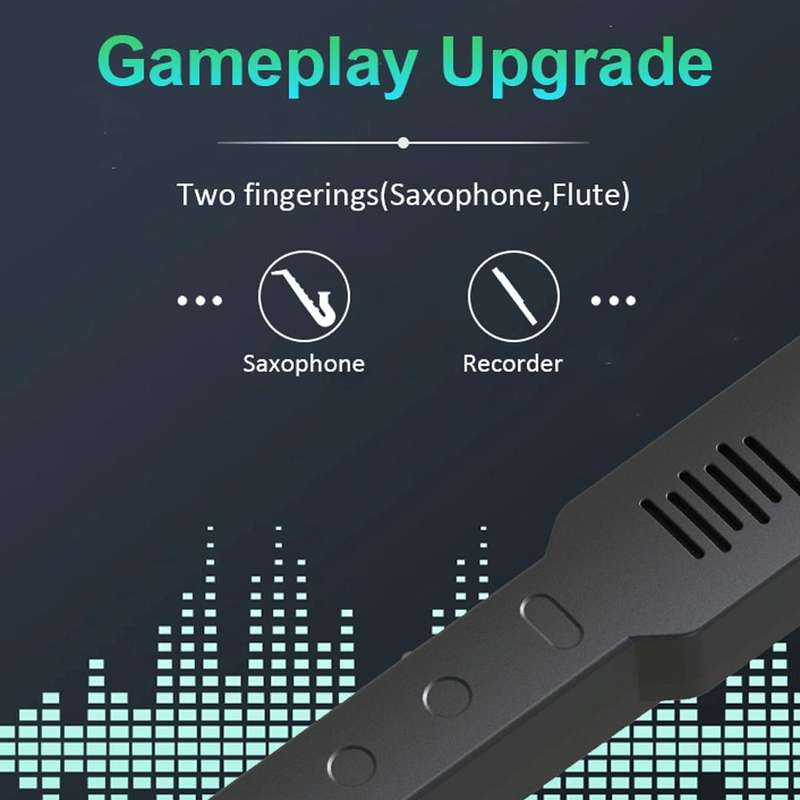 Mini Digital Electronic Saxophone Wind Instrument for Imitation of Various Musical Instrument Sou...